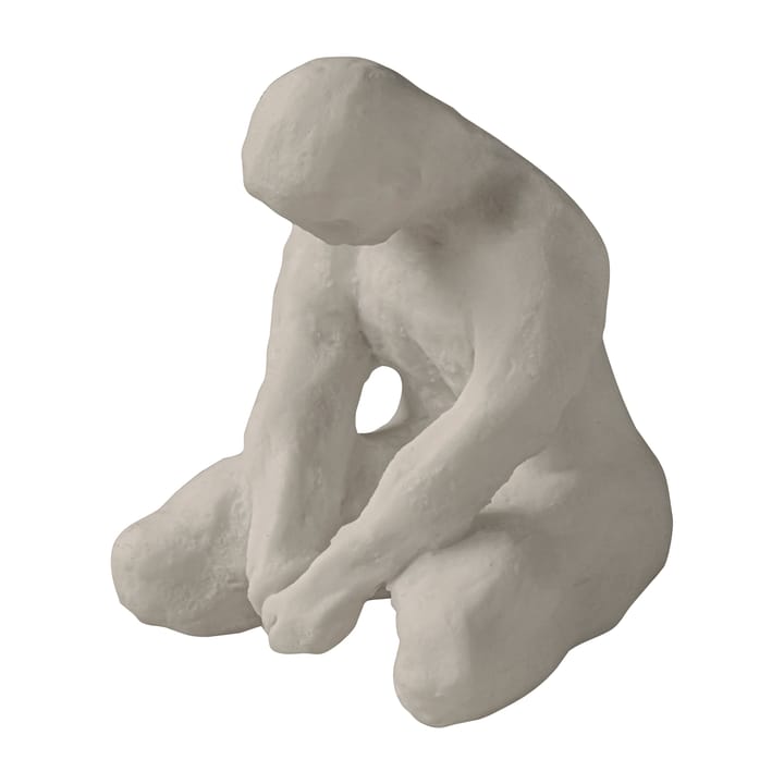 Art piece mediterende mann 15 cm, Sand Mette Ditmer
