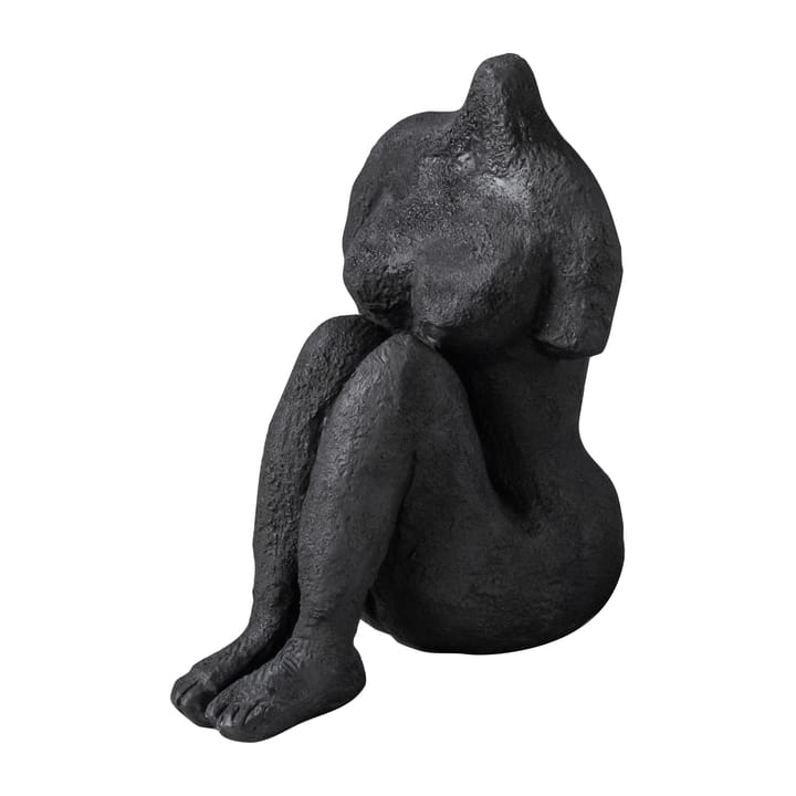 Art piece sittende kvinne 14 cm, Black Mette Ditmer