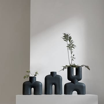 Cobra Tall Mini vase 18 x 23 cm - Svart - 101 Copenhagen