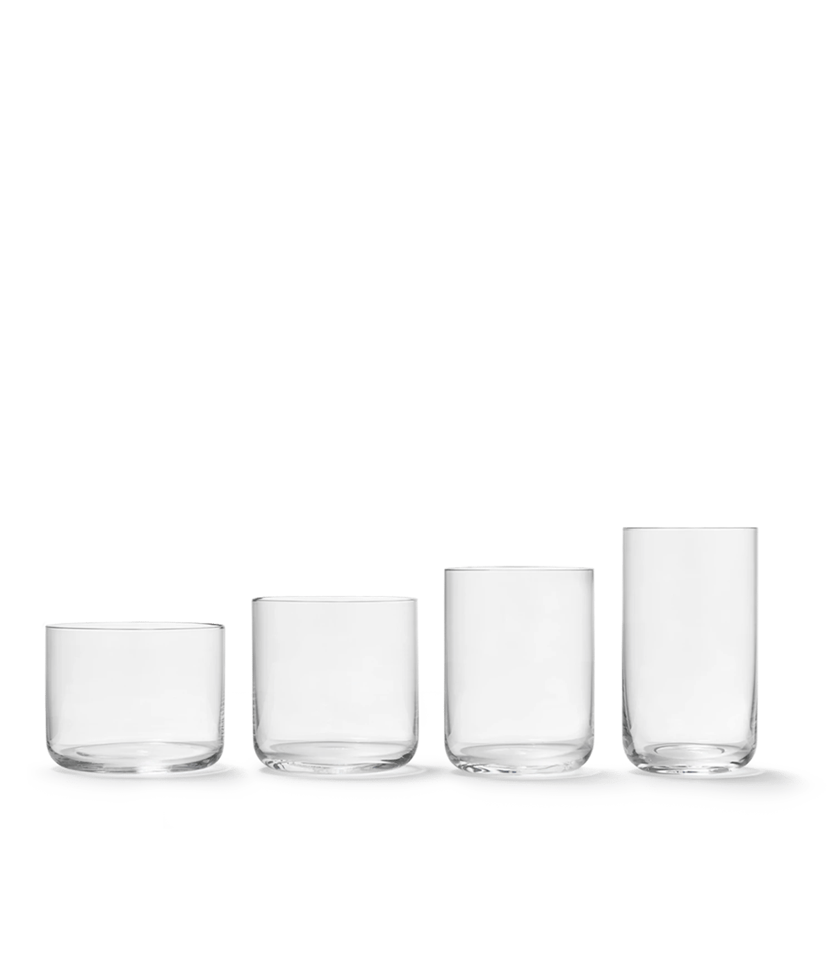 Aarke Nesting glass Krystall 29 cl 4 deler Klar