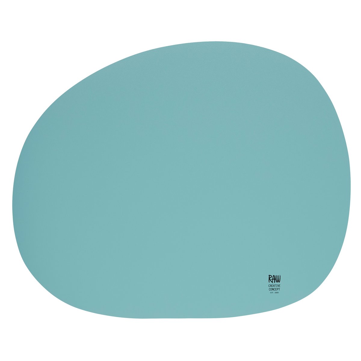 Aida Raw spisebrikke 41 x 33,5 cm Mint blue