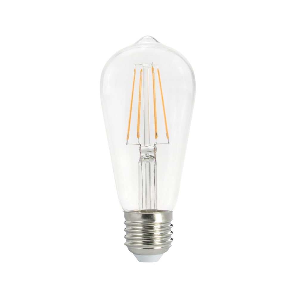 Airam Airam Filament LED Edison lyspære Klar-dimbar-4-filament E27-5W