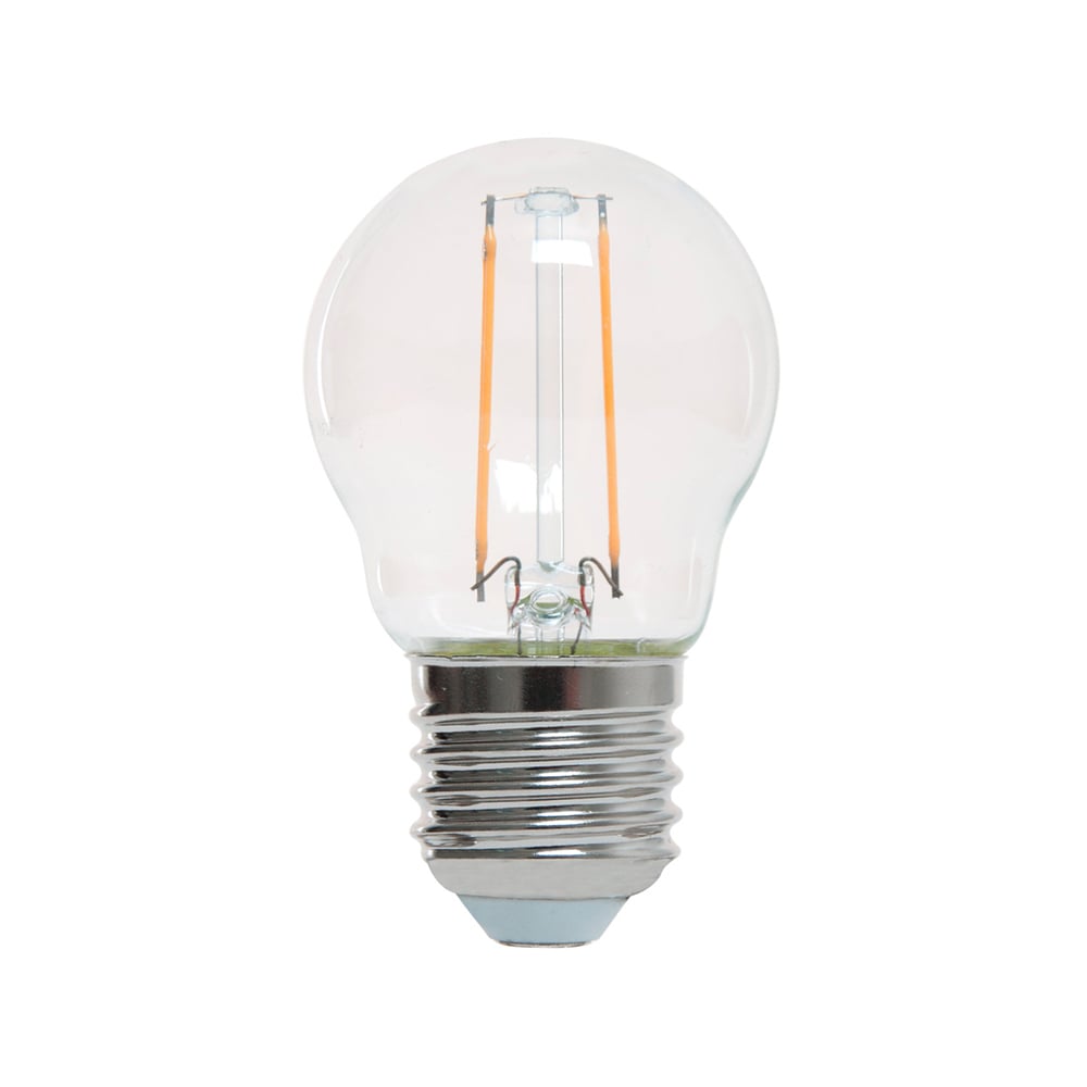 Airam Airam Filament LED globe E27 klar ikke dimbar 2,5W