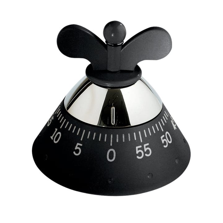 Alessi kjøkkentimer - svart - Alessi