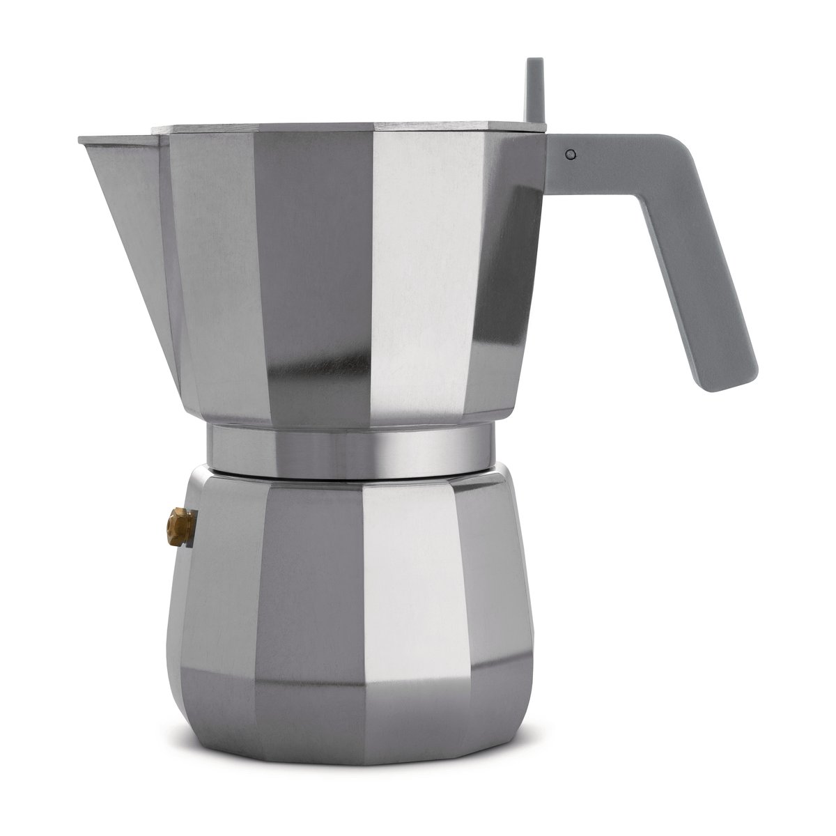 Alessi Moka espresso kaffebrygger induksjon 9 kopper