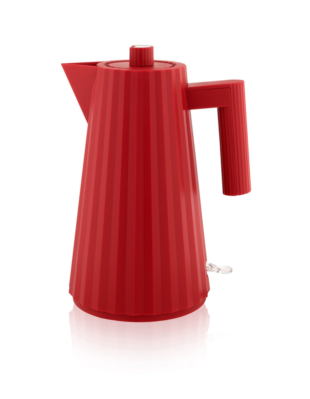 Alessi Plissé vannkoker 1,7 l Rød