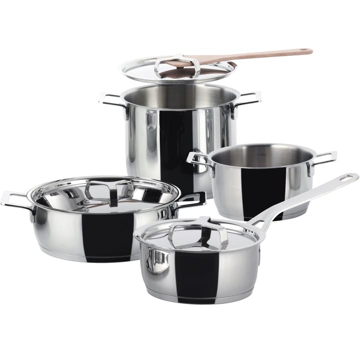 Pots&Pans grytsett, 4 deler Alessi