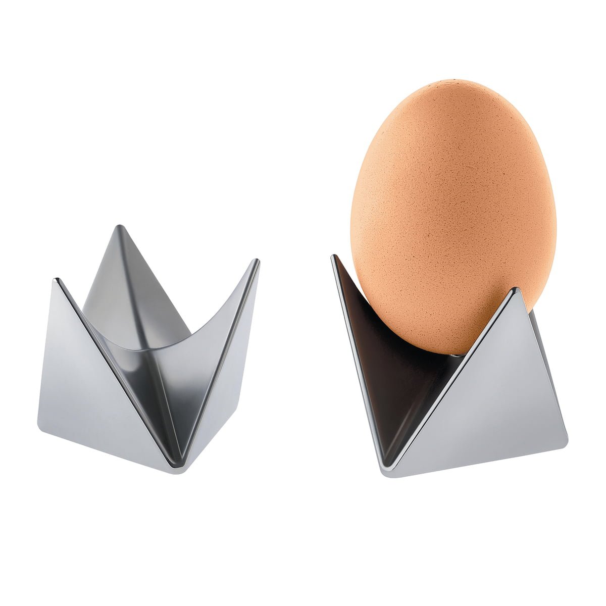 Alessi Roost eggeglass aluminium