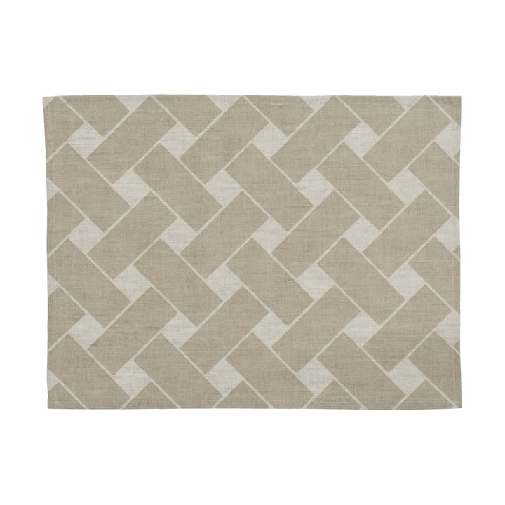 Korg XL bordbrikke 34x45 cm 2-pk - Natur-taupe - Almedahls