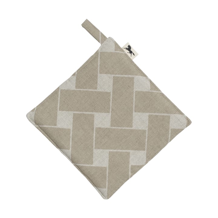 Korg XL gryteklut 23x23 cm - Natur-taupe - Almedahls