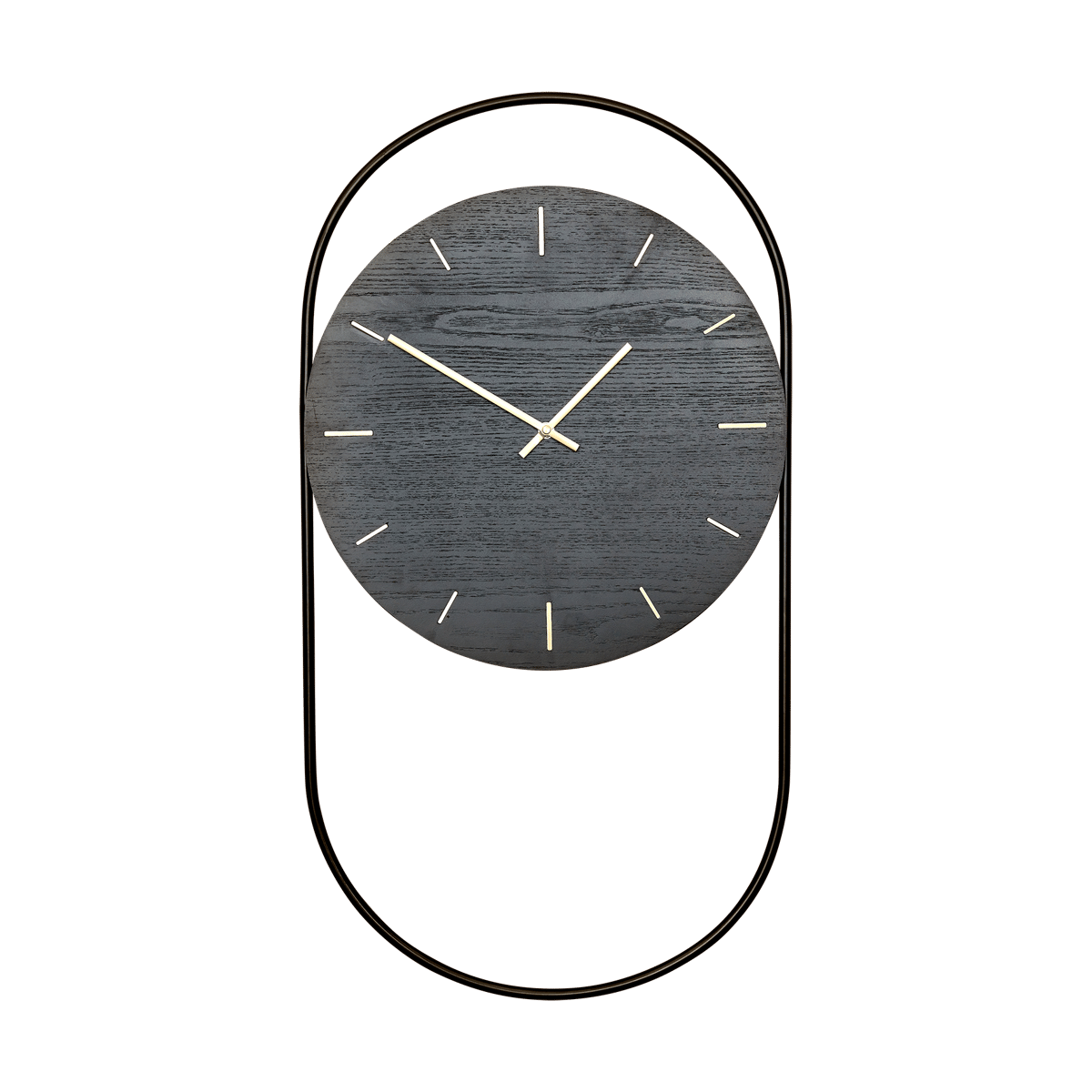 Andersen Furniture A-Wall veggklokke 41×76 cm Black-brass