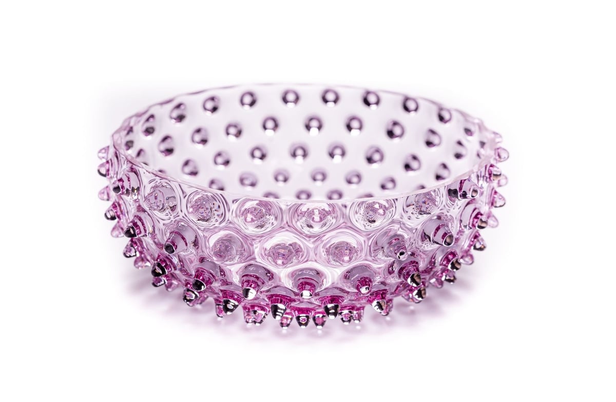 Anna Von Lipa Hobnail Tapas 17 cm Lilla