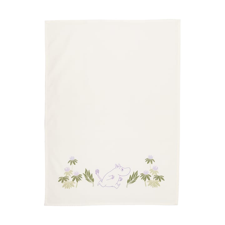 Mummi kjøkkenhåndkle 50x70 cm 2-pk, Lilla-off-white Arabia