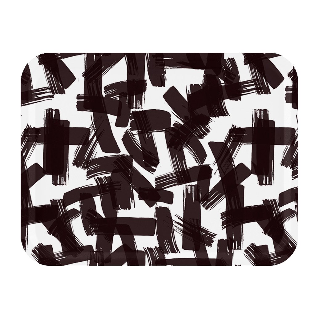 Åry Home Kryss brett 33 x 43 cm Black-white