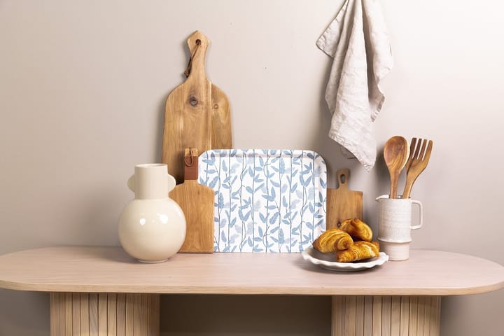 Mougli Blue brett 33 x 43 cm, Blue-white Åry Home