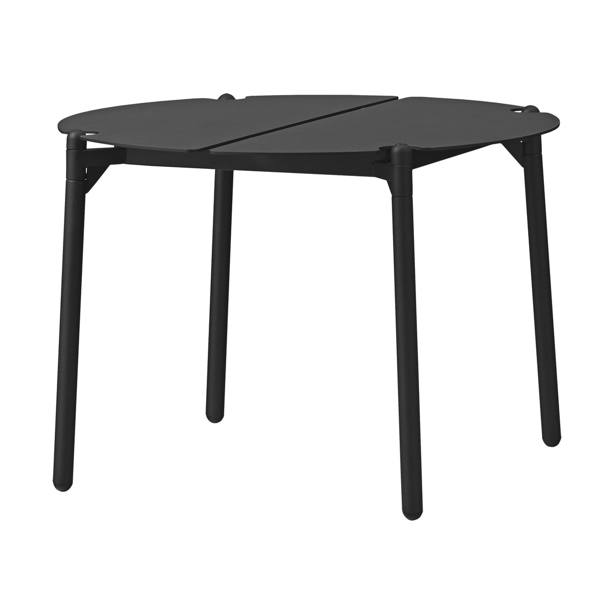 AYTM NOVO loungebord Ø50×35 cm black