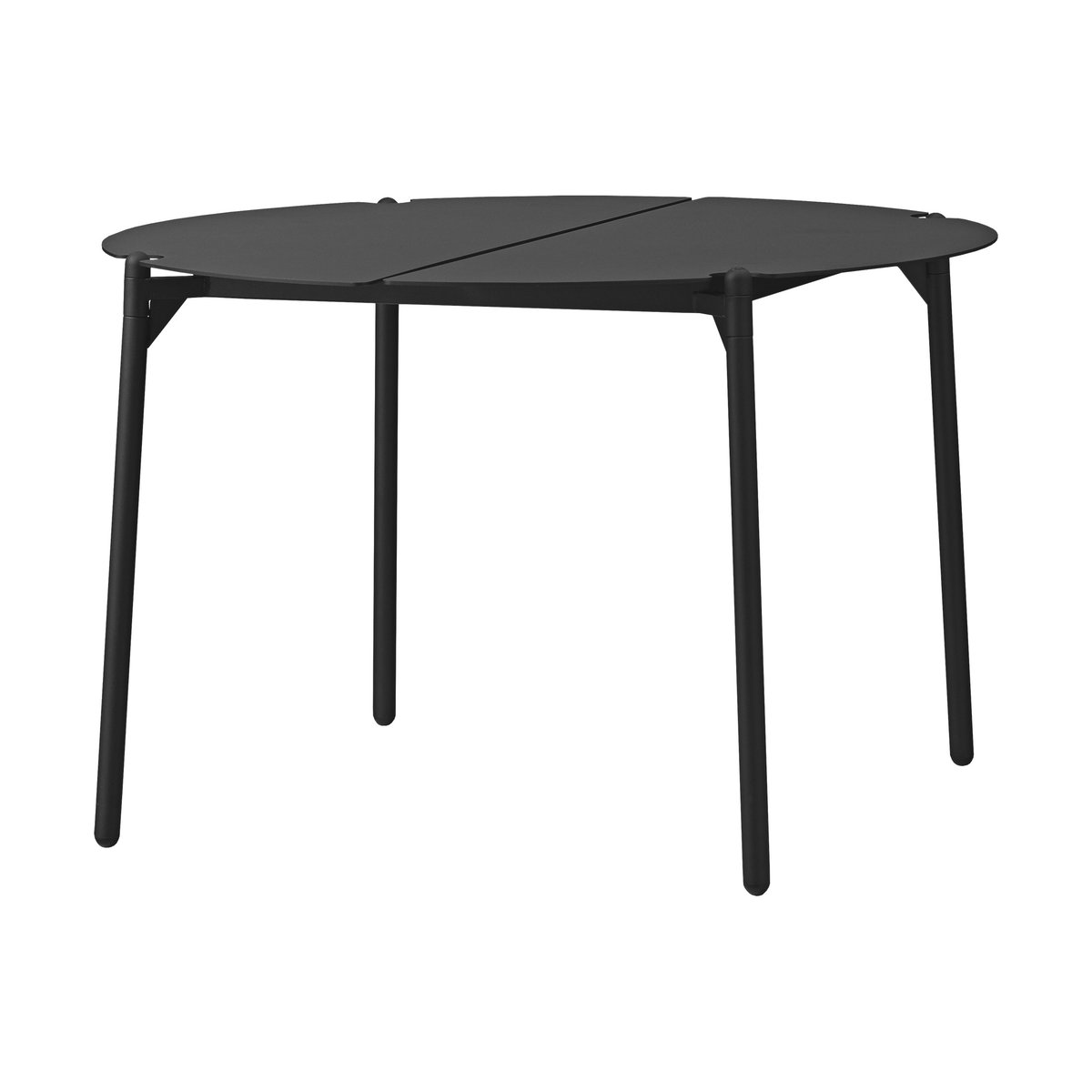 AYTM NOVO loungebord Ø70×45 cm black