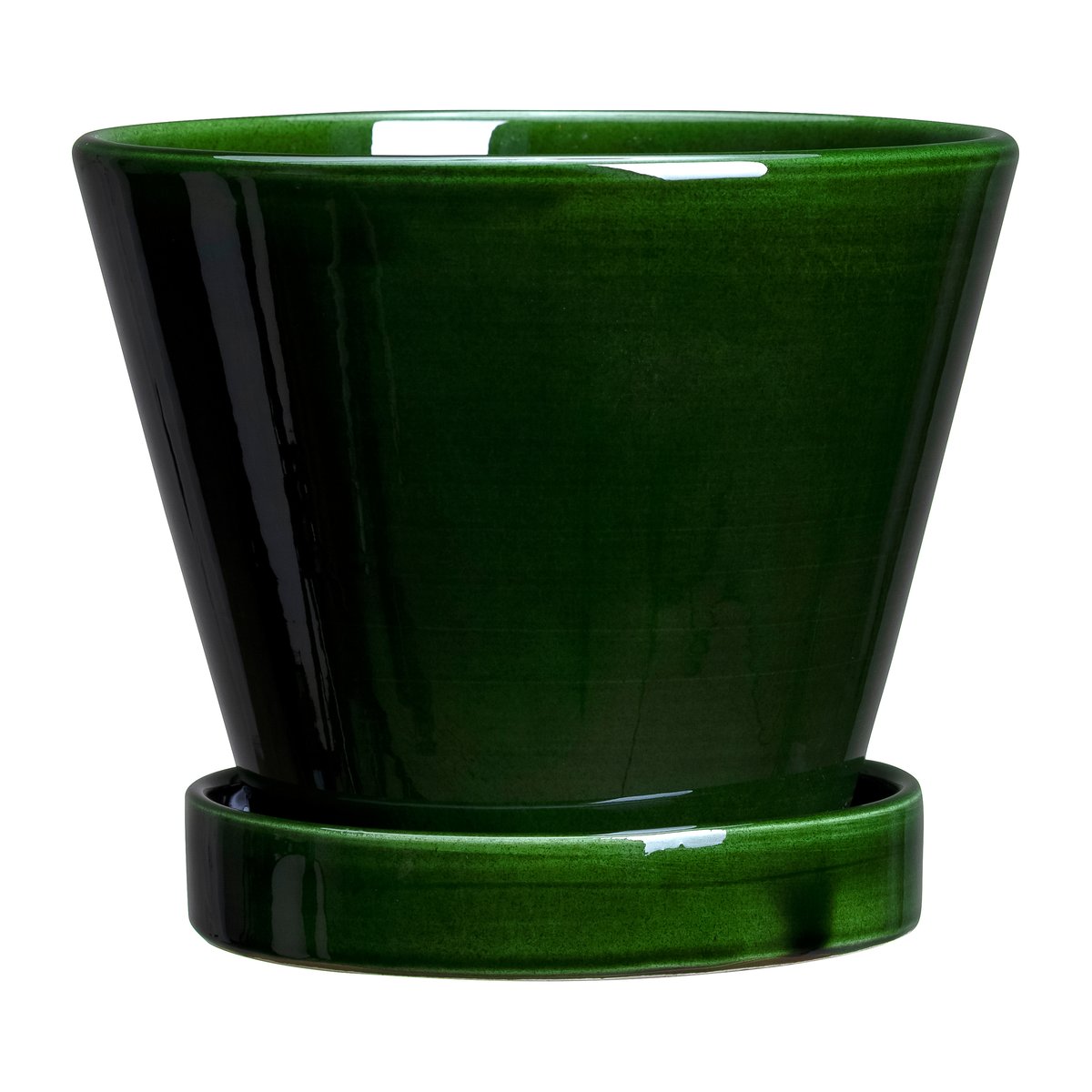 Bergs Potter Julie krukke glasert Ø21 cm Green