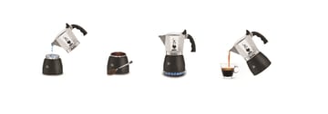 Brygger Moka Induction 4 kopper - 15 cl - Bialetti