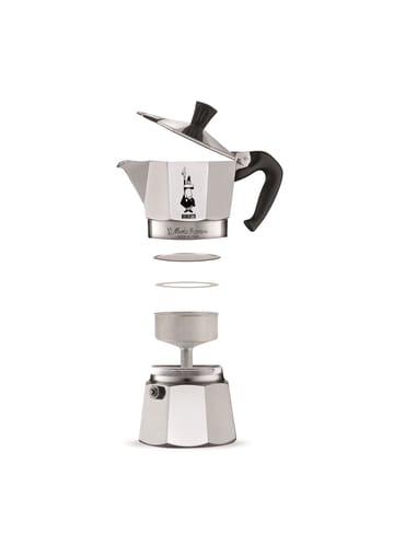 Moka espressokanne 6 kopper - Sølv - Bialetti