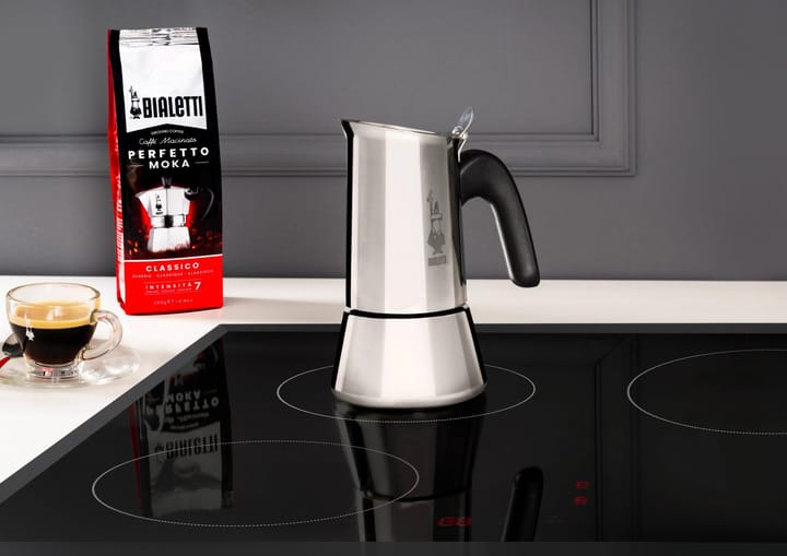 Venus espressokanne 10 kopper, Sølv Bialetti