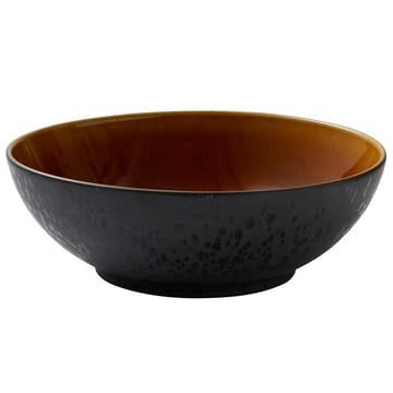 Bitz salatskål Ø30 cm - Svart-amber - Bitz