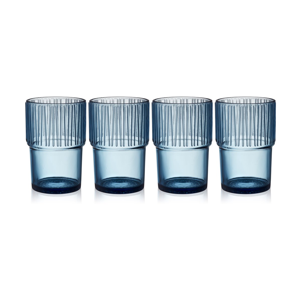 Bitz Kusintha caféglass 38 cl 4-stk. Blue