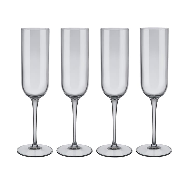 Fuum champagneglass 21 cl 4-pakning - Smoke - Blomus