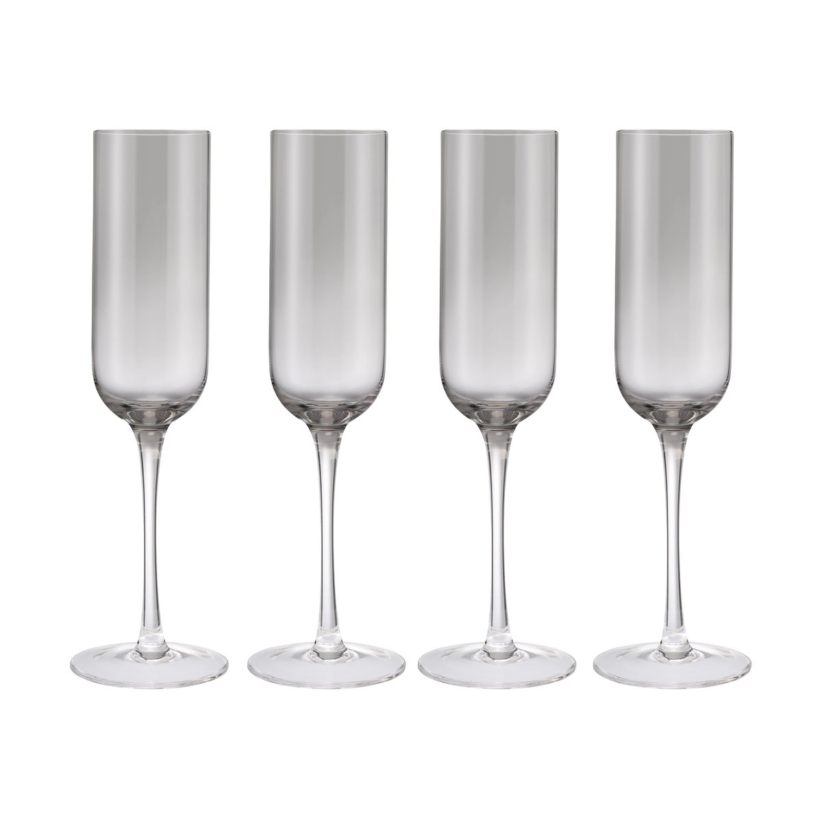 blomus Fuumi champagneglass 22 cl 4-pk Smoke-klar