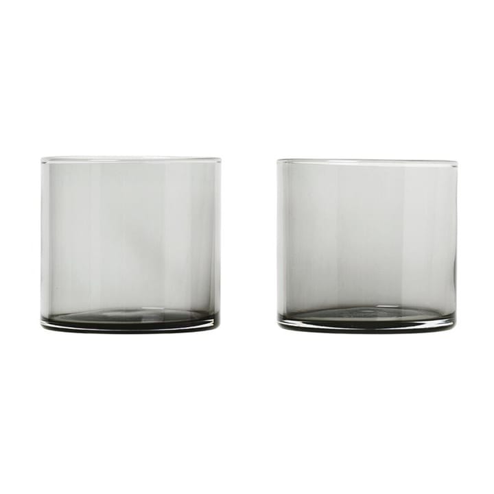 Mera glass 20 cl 2-pakning - Smoke - Blomus