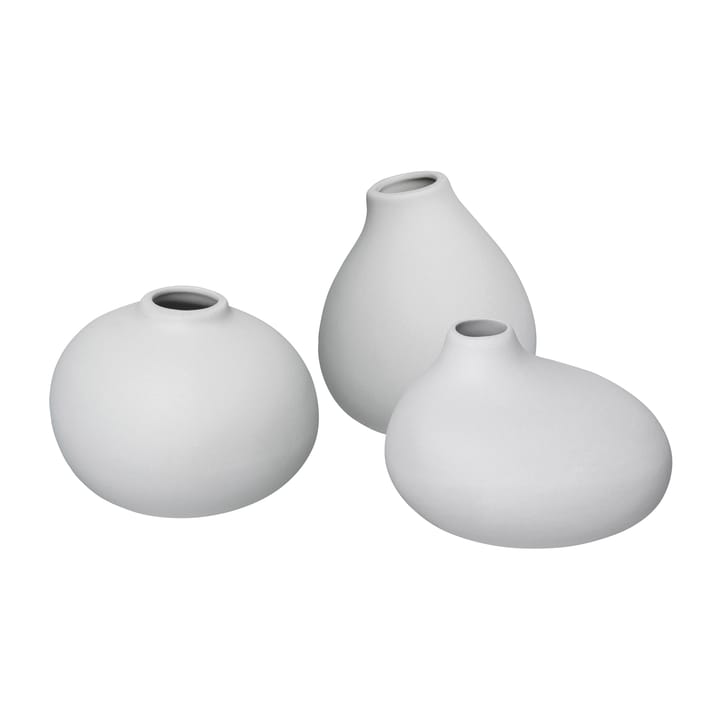 Nona vase 3-pakning - Micro chip - Blomus