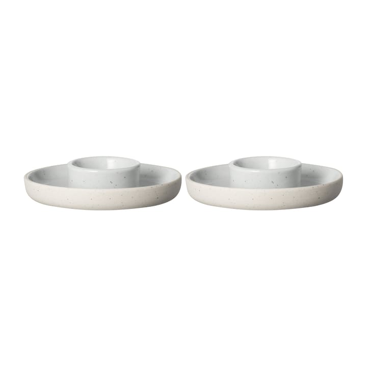 Sablo eggeglass Ø 10 cm 2-pakning, Cloud blomus