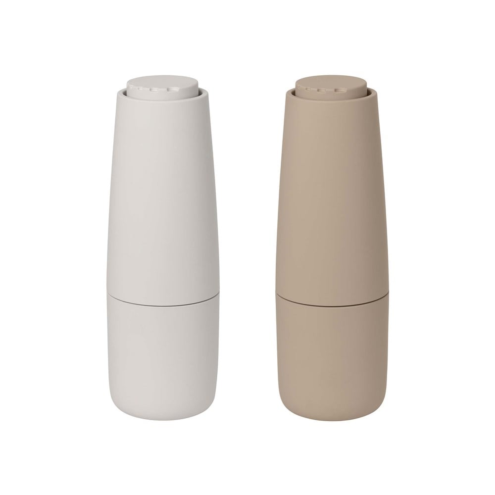 blomus Salpi salt- og pepperkvern plast Nomad-moonbeam (beige-grå)