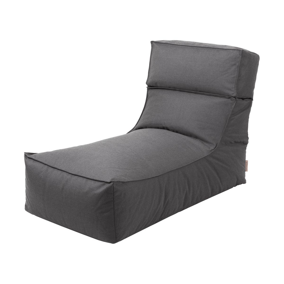 blomus STAY loungestol sittepuff 60×120 cm Coal