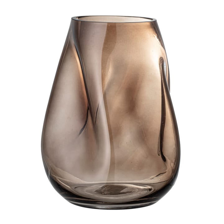 Bloomingville glassvase 26 cm - Brun - Bloomingville