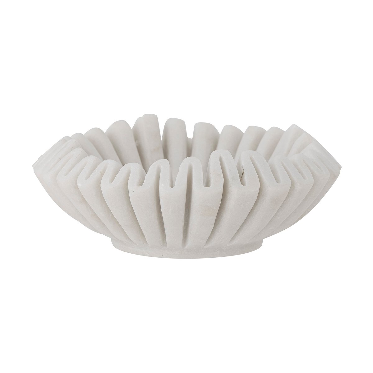 Bloomingville Harmonia dekorasjonsskål Ø17 cm White marble