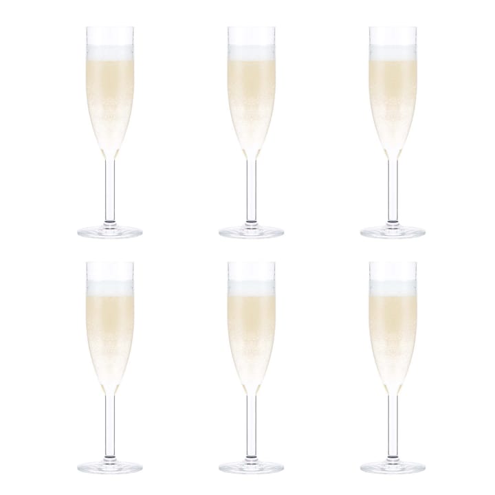 Oktett champagneglass 6-stk., 12 cl Bodum