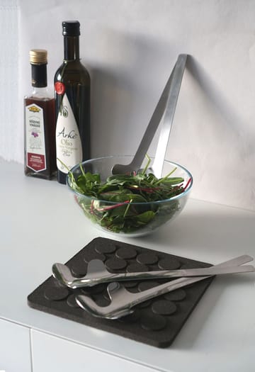 Leaf salatbestikk - Polished Steel - Born In Sweden