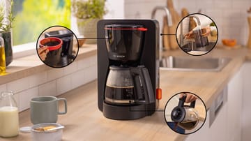 Bosch MyMoment TKA3M133 kaffetrakter Aroma Plus - Svart - Bosch