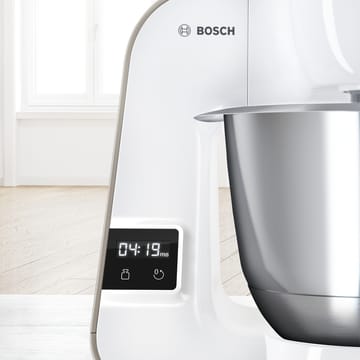  Bosch Serie 4 MUM5XW20 kjøkkenmaskin med vekt 1000W - Hvit champagne - Bosch