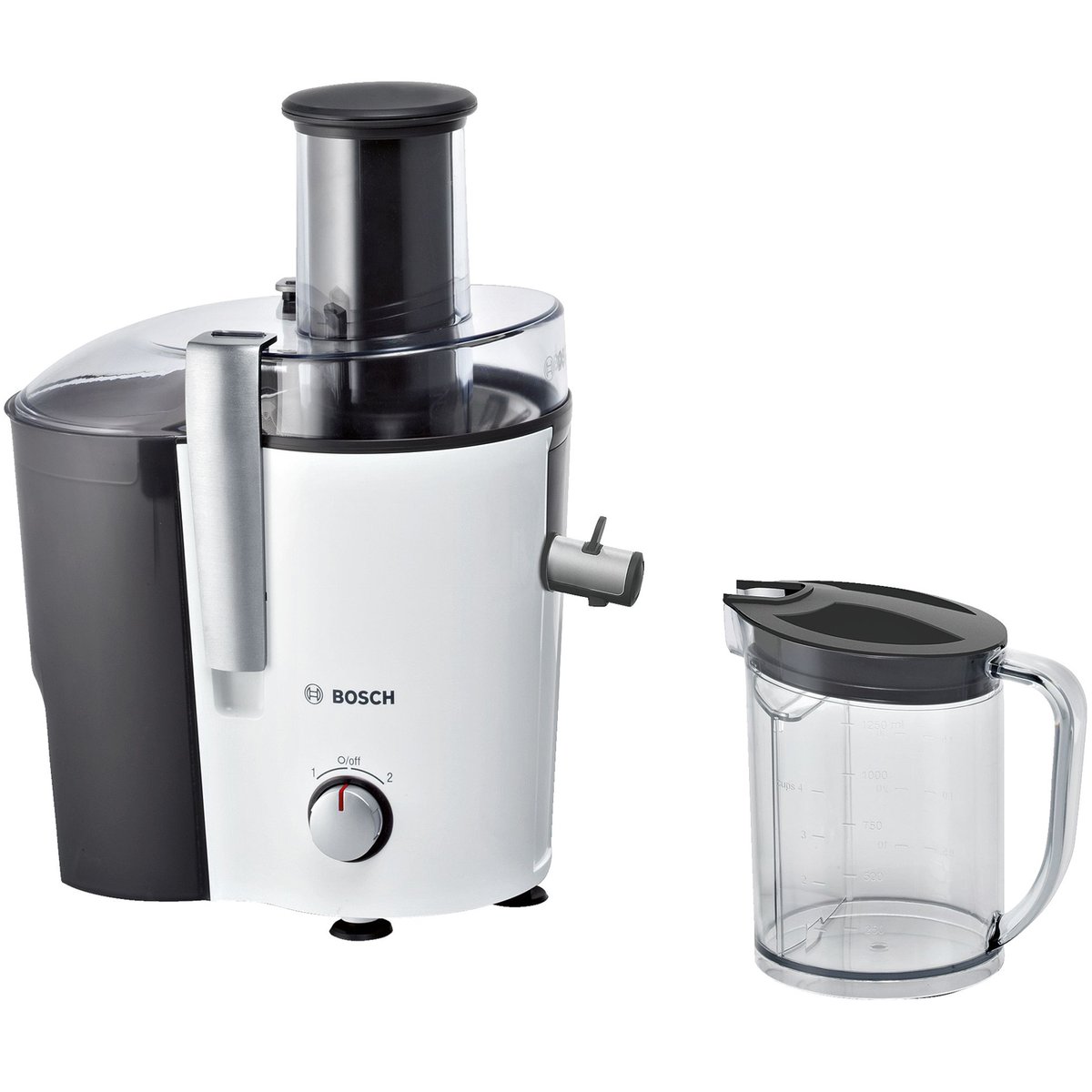 Bosch Bosch VitaJuice 3 råsaftsentrifuge 700W Hvit-svart