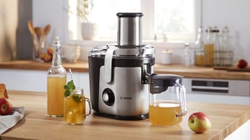 Bosch VitaJuice 4 MES4010 juicer 1200W - Sølv-svart - Bosch