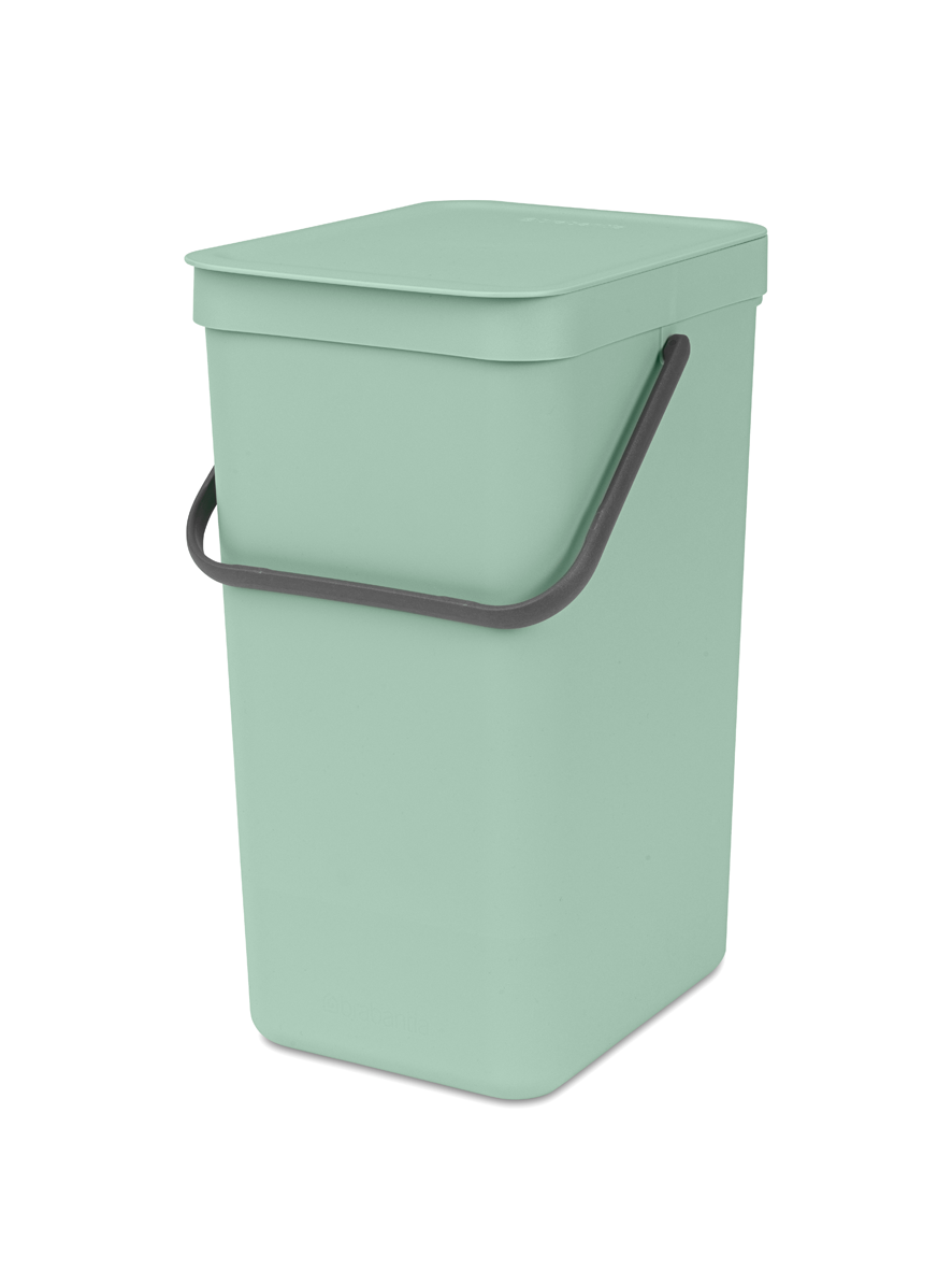 Brabantia Avfallsbøtte Sort & Go 16L Jade green