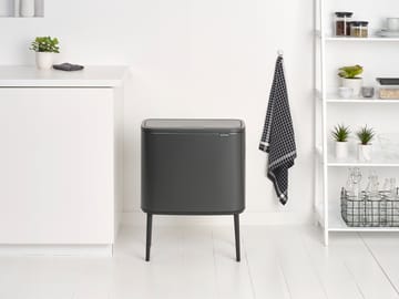 Bo touch bin 11+23 liter - Confident grey - Brabantia