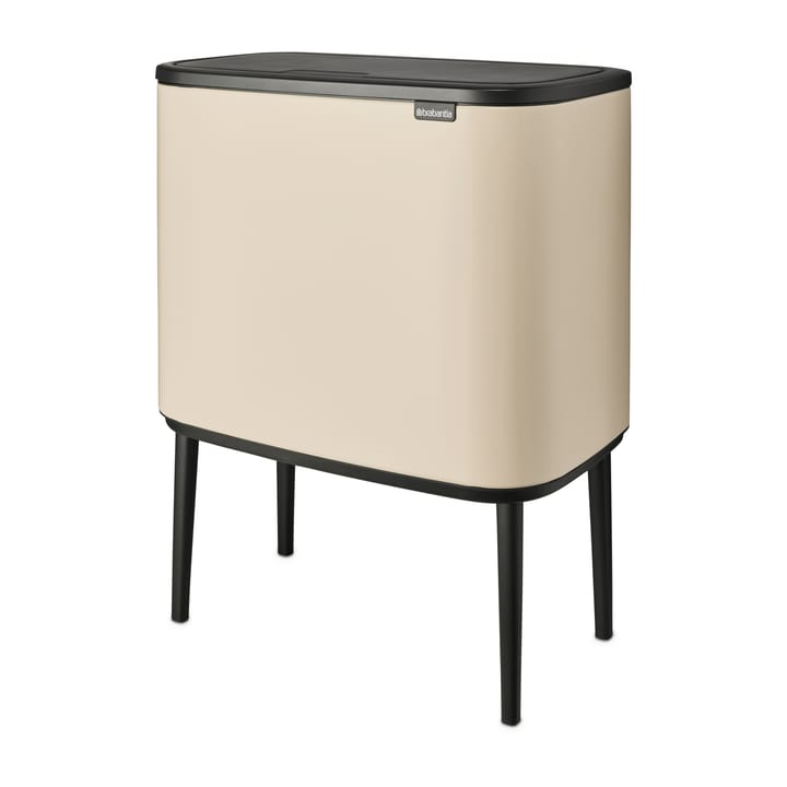 Bo touch bin 11+23 liter, Soft beige Brabantia