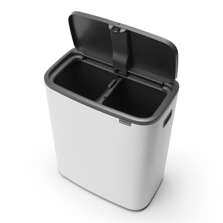 Bo touch bin 2 x 30 L, Hvit Brabantia