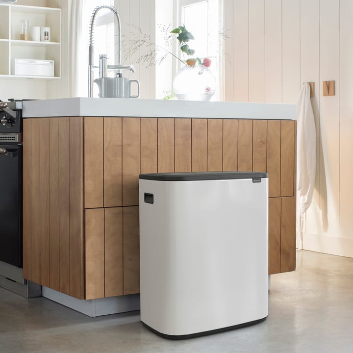 Bo touch bin 2 x 30 L, Hvit Brabantia