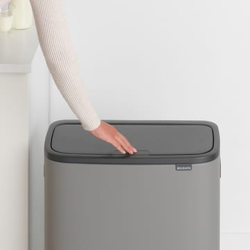 Bo touch bin 2 x 30 L - Mineral concrete grey - Brabantia