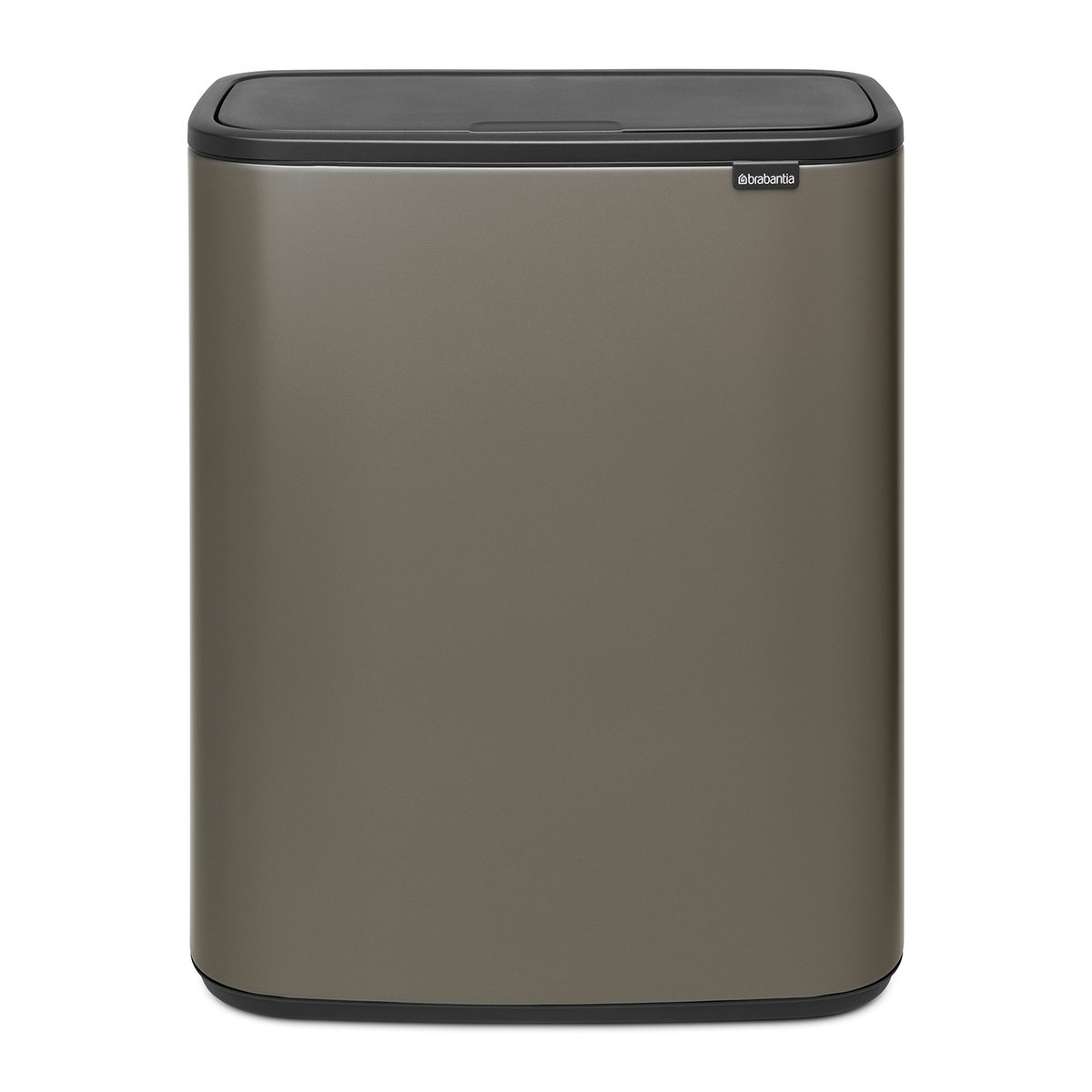 Brabantia Bo touch bin 2 x 30 L Platinum