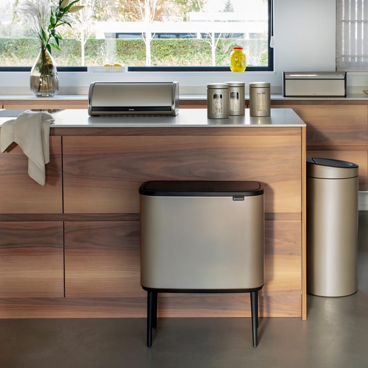 Bo touch bin 36 liter, Metallic Gold Brabantia